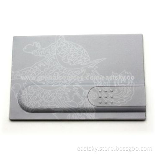 Name Card USB Drive, Made of Plastic, Customized Colors Accepted